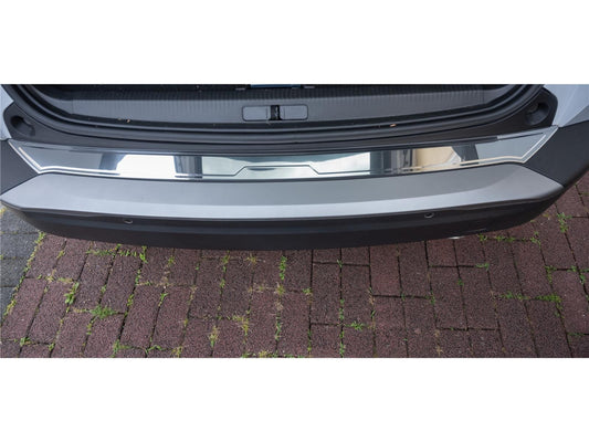Ladekantenschutz Stoßstangenschutz für Peugeot 2008 ab 2019 Edelstahl Chrom