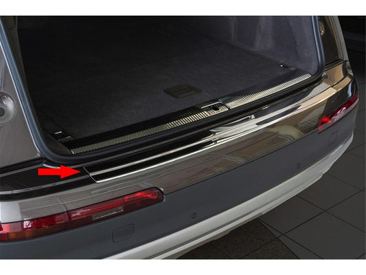 Ladekantenschutz für Audi Q7 Silber Stoßstangenschutz Edelstahl Chrom ab 2015