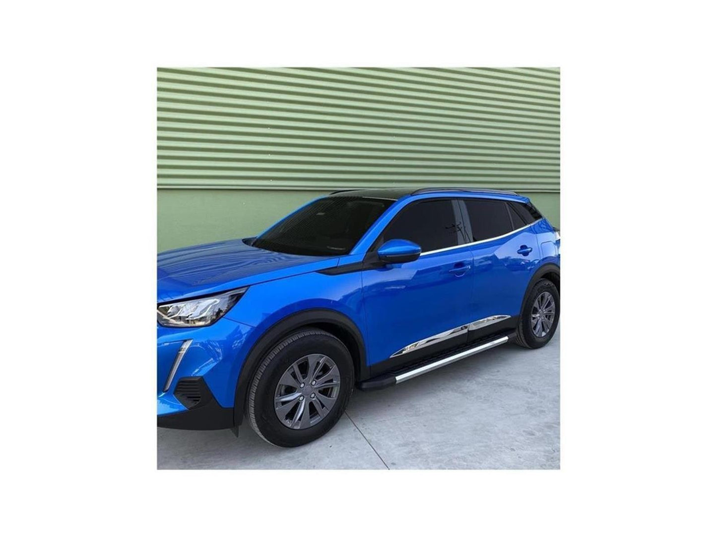 Fensterleisten für Peugeot 2008 SUV ab 2020 6 tlg Zierleisten Edelstahl Chrom