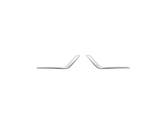 Nebelscheinwerferblenden für Seat Leon 3 2013-2016 Edelstahl Zierleiste 2 tlg