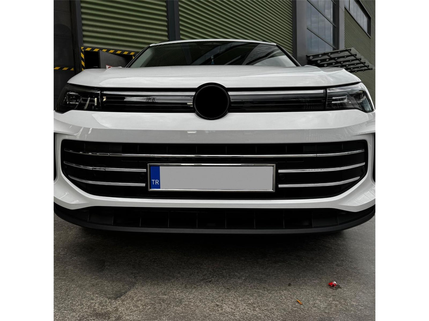 Kühlergrill Leisten für VW Tiguan 3 ab 2024 Edelstahl Grillleisten 6 tlg