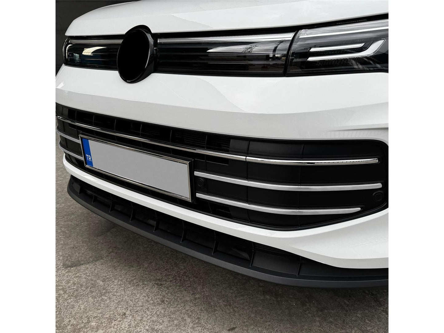 Kühlergrill Leisten für VW Tiguan 3 ab 2024 Edelstahl Grillleisten 6 tlg