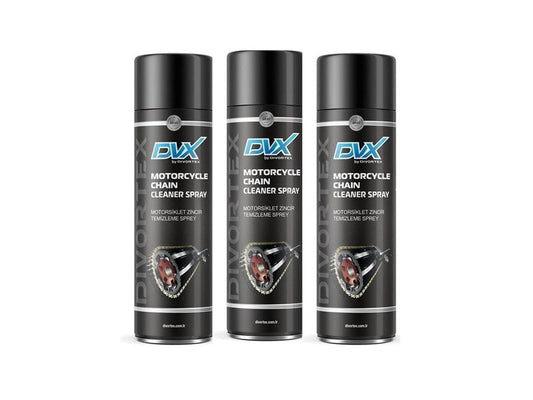3 x Motorcycle chain cleaner spray 500 ml