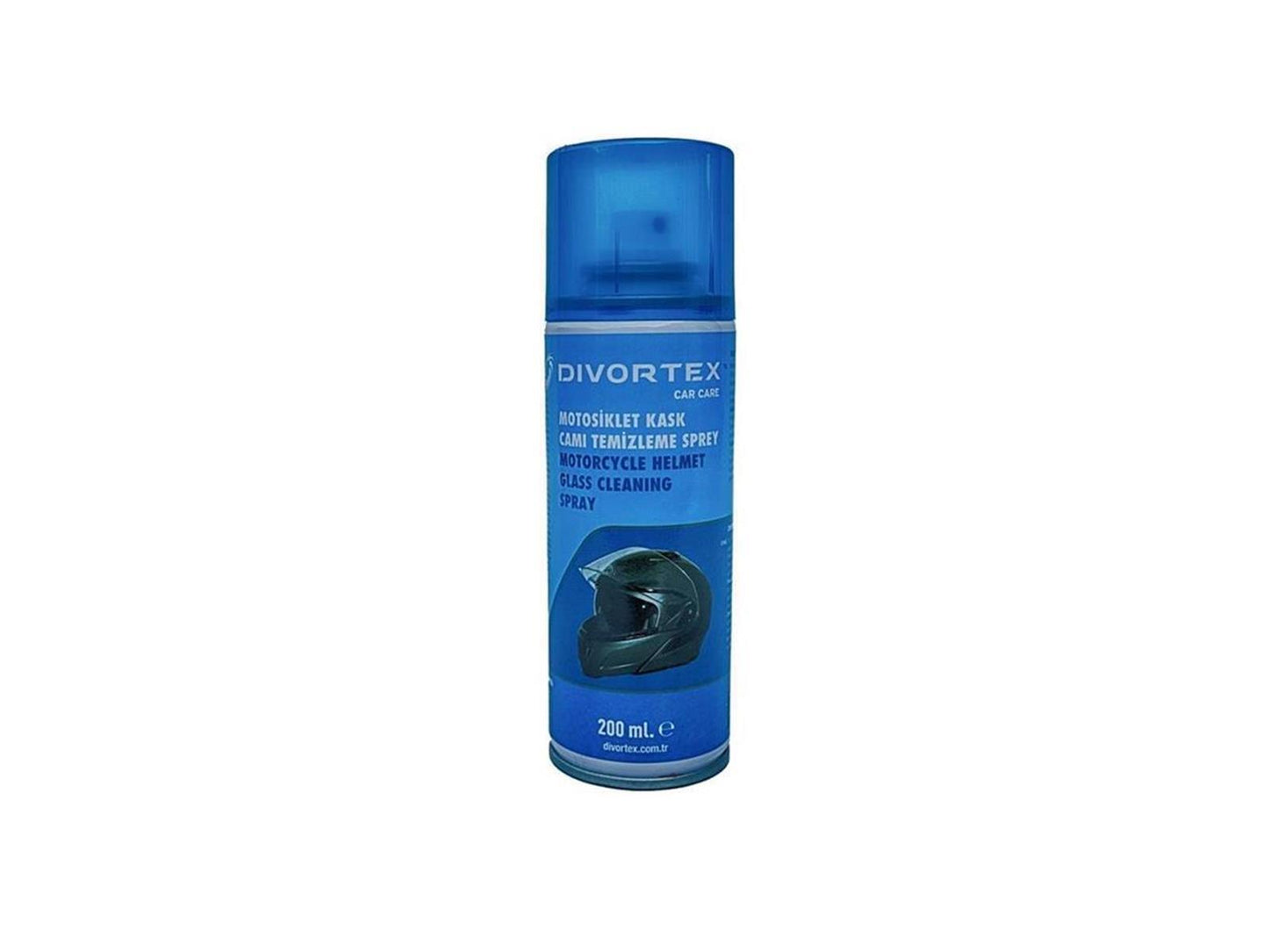 Motorhelm Glasreiniger Scheibenreiniger Spray 200 ml