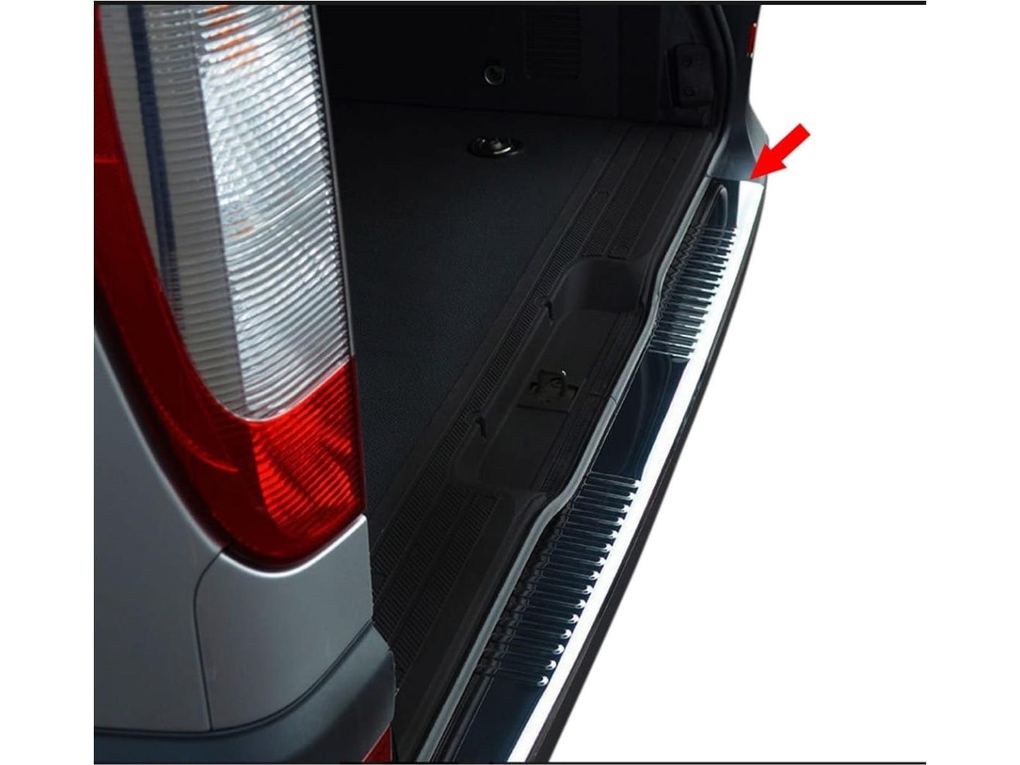 Ladekantenschutz Stoßstangenschutz für MB Vito W639/ Viano 2003-2014