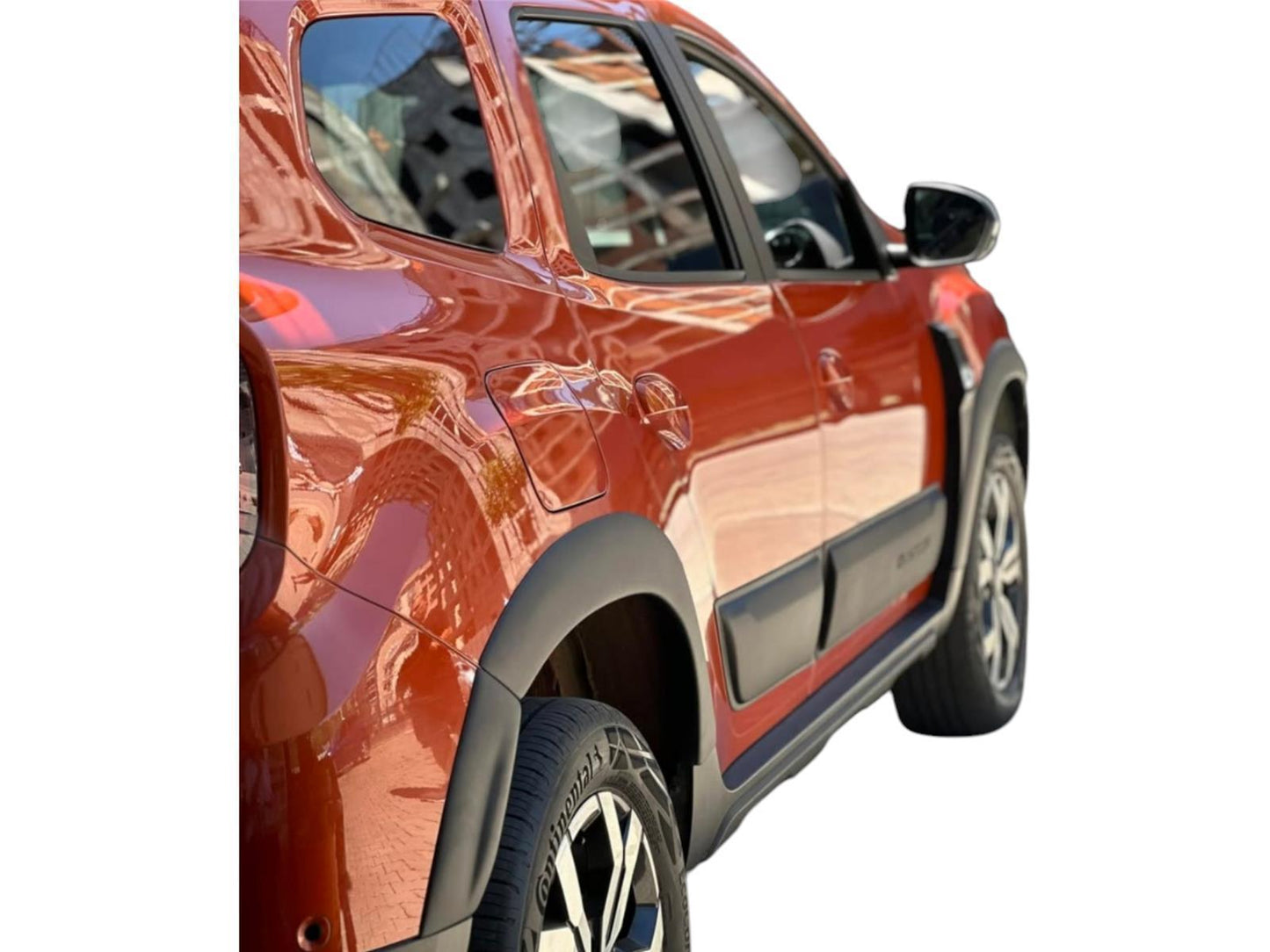 Türverkleidung Kotflügelverkleidung für Dacia Duster 2018-24 12 tlg mit Sensor