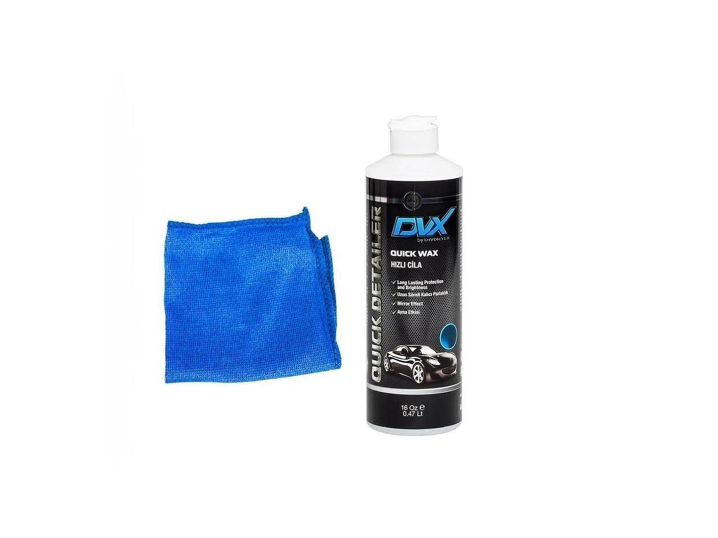 Quick Wax Sprühwachs Schnell Autowachs Versieglung Spray Flüssig Wachs Trocken Anwendung 473 ml