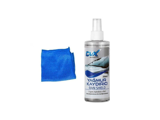 Preparat do ochrony przed deszczem, spray hydrofobowy, powłoka do szyb szklanych 250 ml