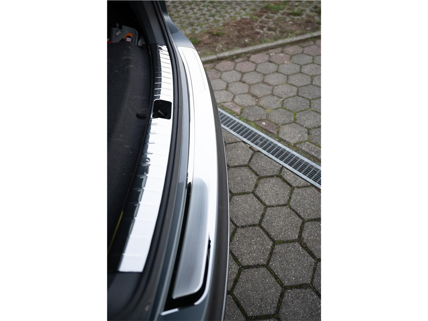 Ladekantenschutz für VW Tiguan 2 Allspace 2016-2024 Stoßstangenschutz Edelstahl