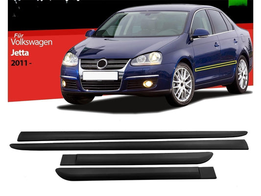 Türleisten Zierleisten Türschutz Autoschutz ABS für VW Jetta ab 2011