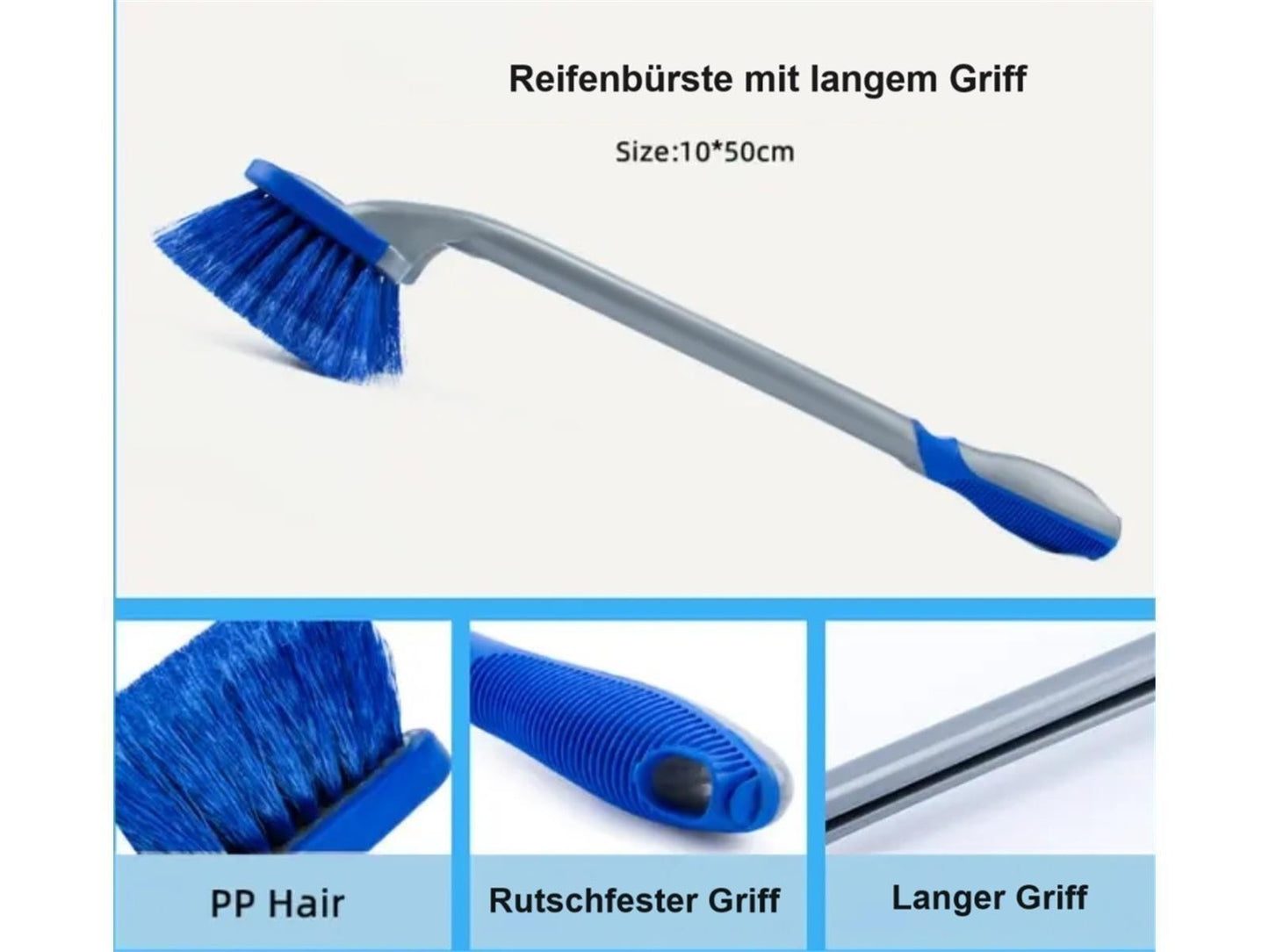 Auto Reifen Felgen Reinigungsbürste Felgenbürste Reifenbürste Waschbürsten 3 tlg