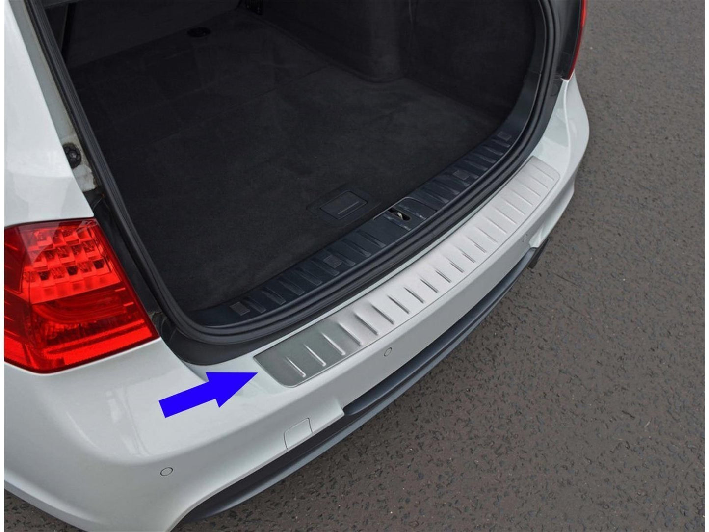 Ladekantenschutz für BMW E91 3 er 2005-2012 Stoßstangenschutz Edelstahl