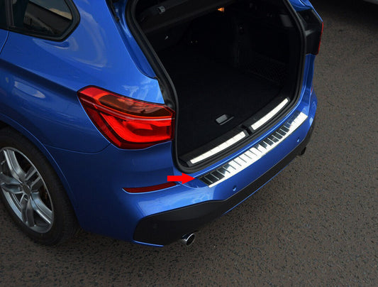 Ladekantenschutz für BMW X4 2014-2018 Stoßstangenleiste Edelstahl Chrom