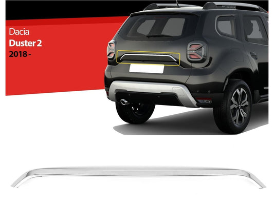 Kofferraumleiste Heckklappenleiste für Dacia Duster 2018-2024 Edelstahl
