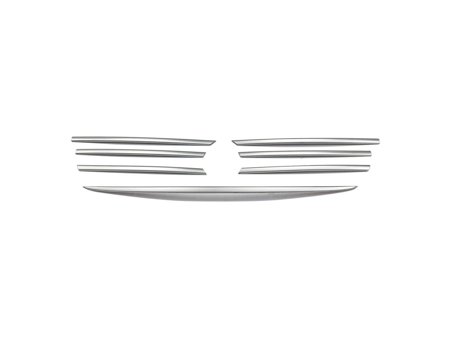 Kühlergrill Leisten Edelstahl für Mercedes Vito W639 2003-2010 7 lg Grillleisten