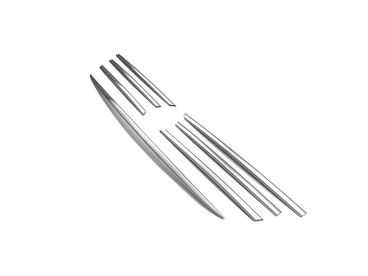 Kühlergrill Leisten Edelstahl für Mercedes Vito W639 2003-2010 7 tlg