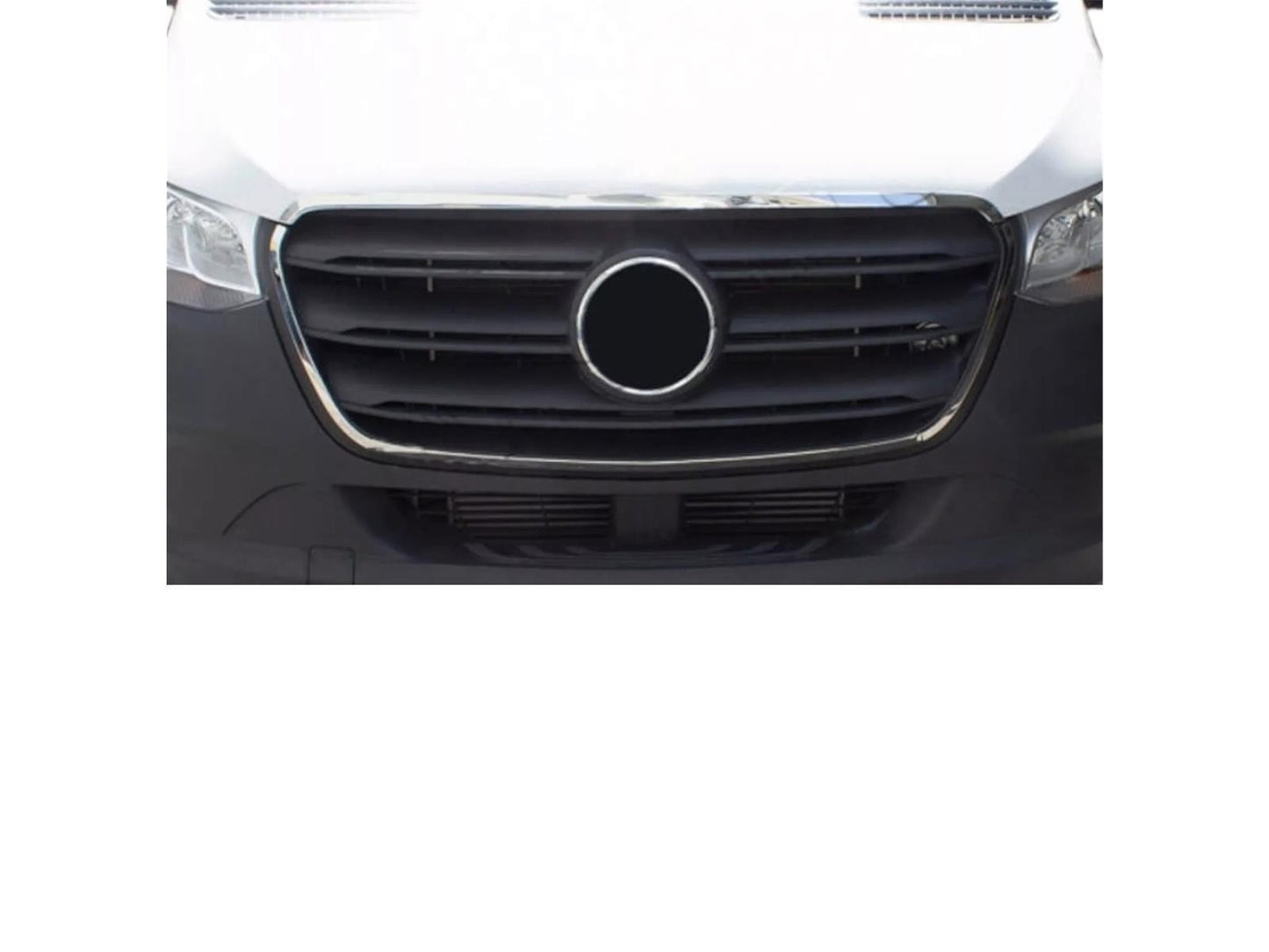 Kühlergrill Leiste für Mercedes Spirnter W907 ab 2018 Grillrahmen 10 tlg
