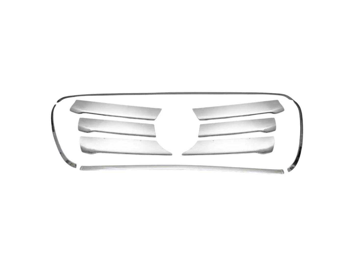 Kühlergrill Leiste für Mercedes Spirnter W907 ab 2018 Grillrahmen 10 tlg
