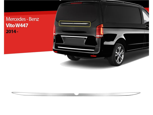 Kofferraum Heckscheibe Fensterscheibe Leiste für Mercedes Vito W447 2014-2024