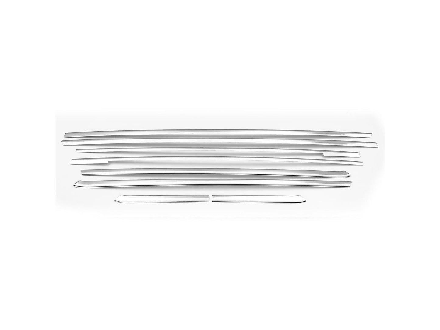 Fensterleiste für Mercedes Vito W447 2014-2021 Ekstra langes Fahrwerk L3 8tlg