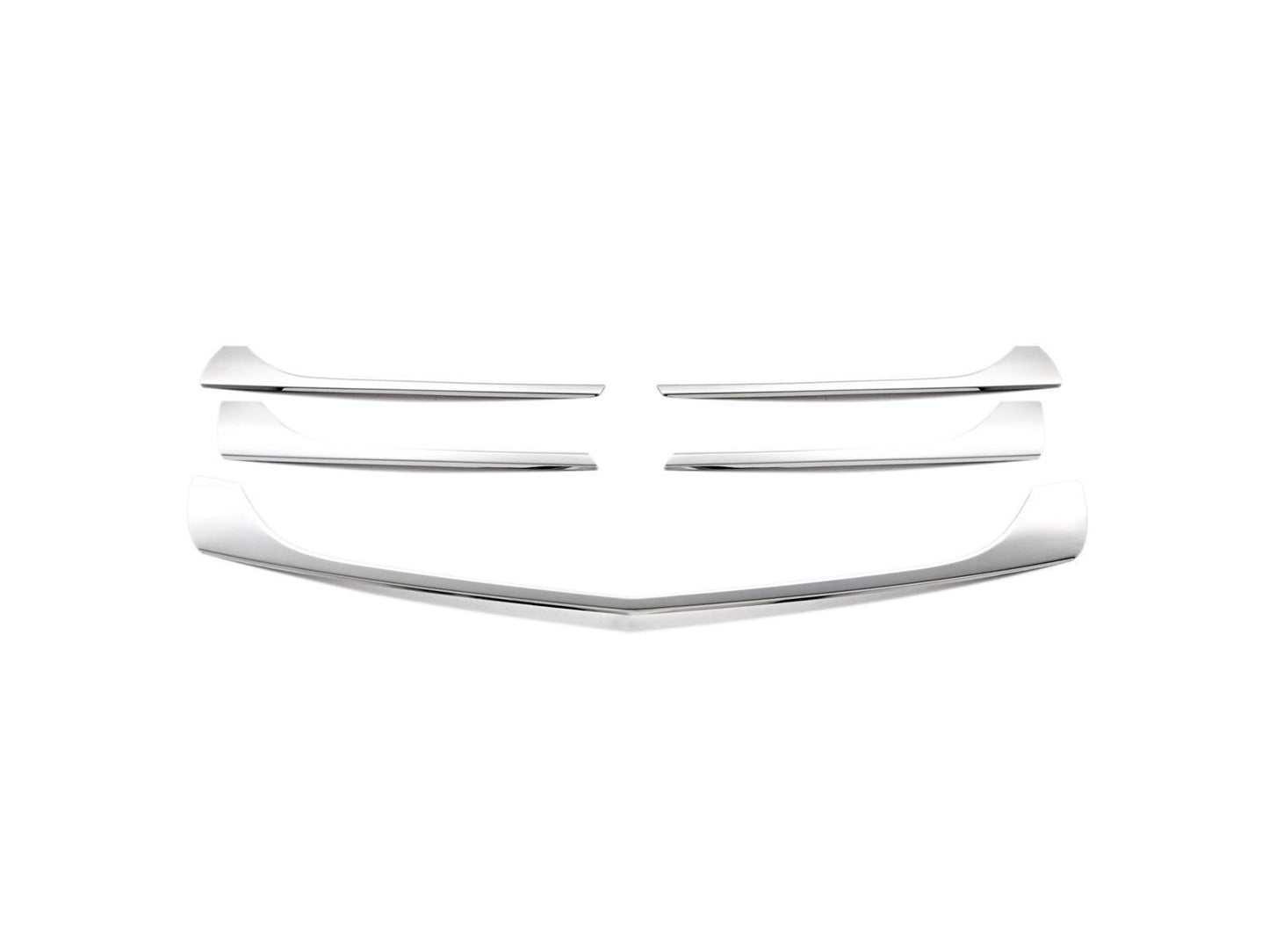Kühlergrill Leisten für Mercedes Vito W447 2014-2020 5 tlg Edelstahl Zierleisten