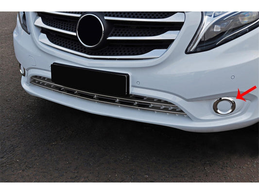Nebelscheinwerferrahmen Nebelscheinwerfer für Mercedes Vito W447 2014-2020 2 tlg