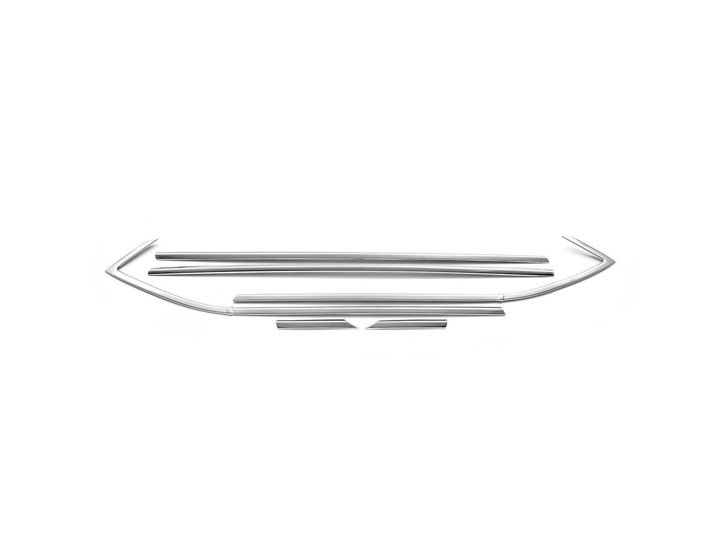 Fensterleisten Zierleisten für Opel Astra K ab 2015 6 tlg Edelstahl Zierleisten