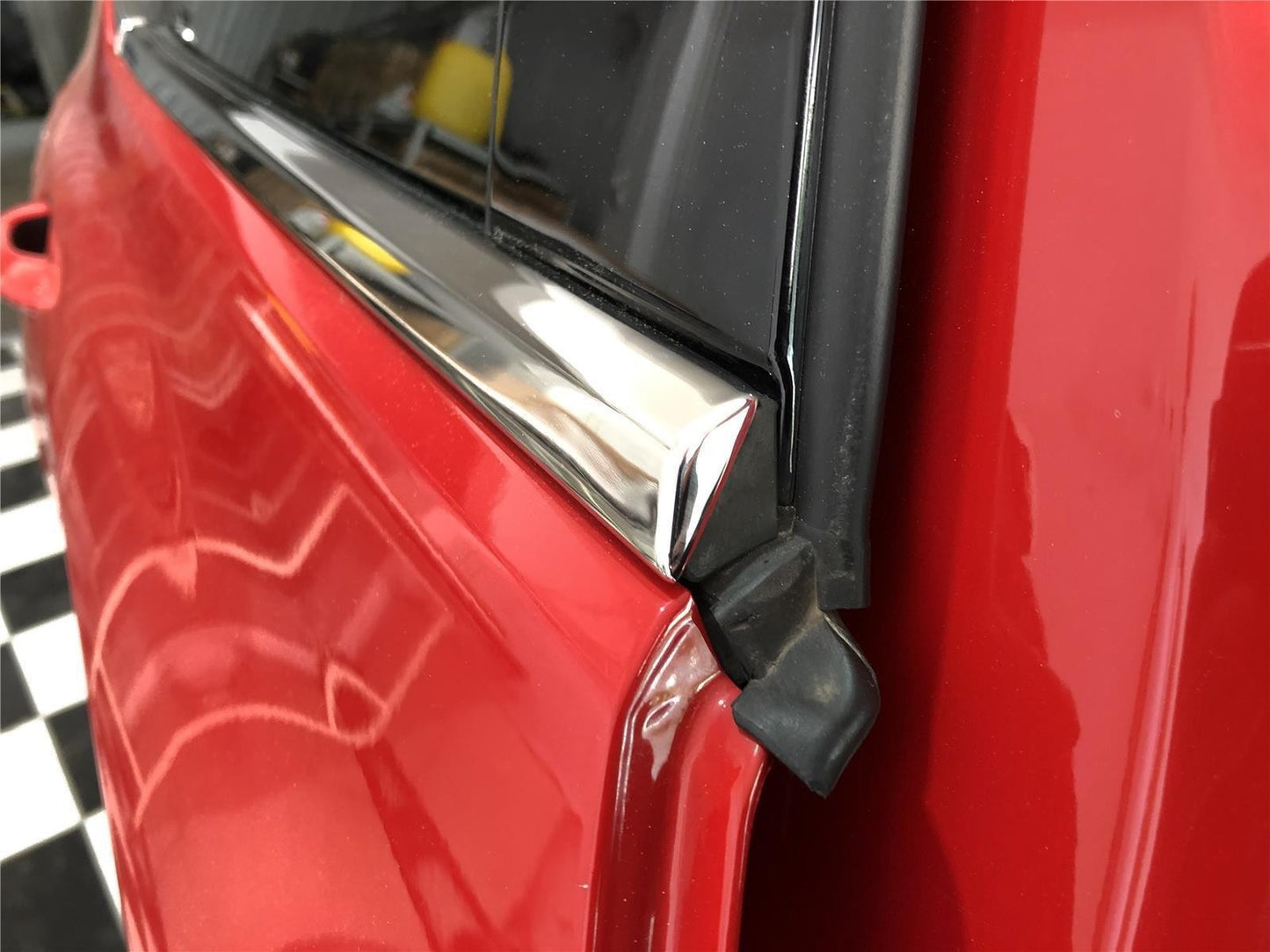 Fensterleisten Zierleisten für Opel Astra K ab 2015 6 tlg Edelstahl Zierleisten
