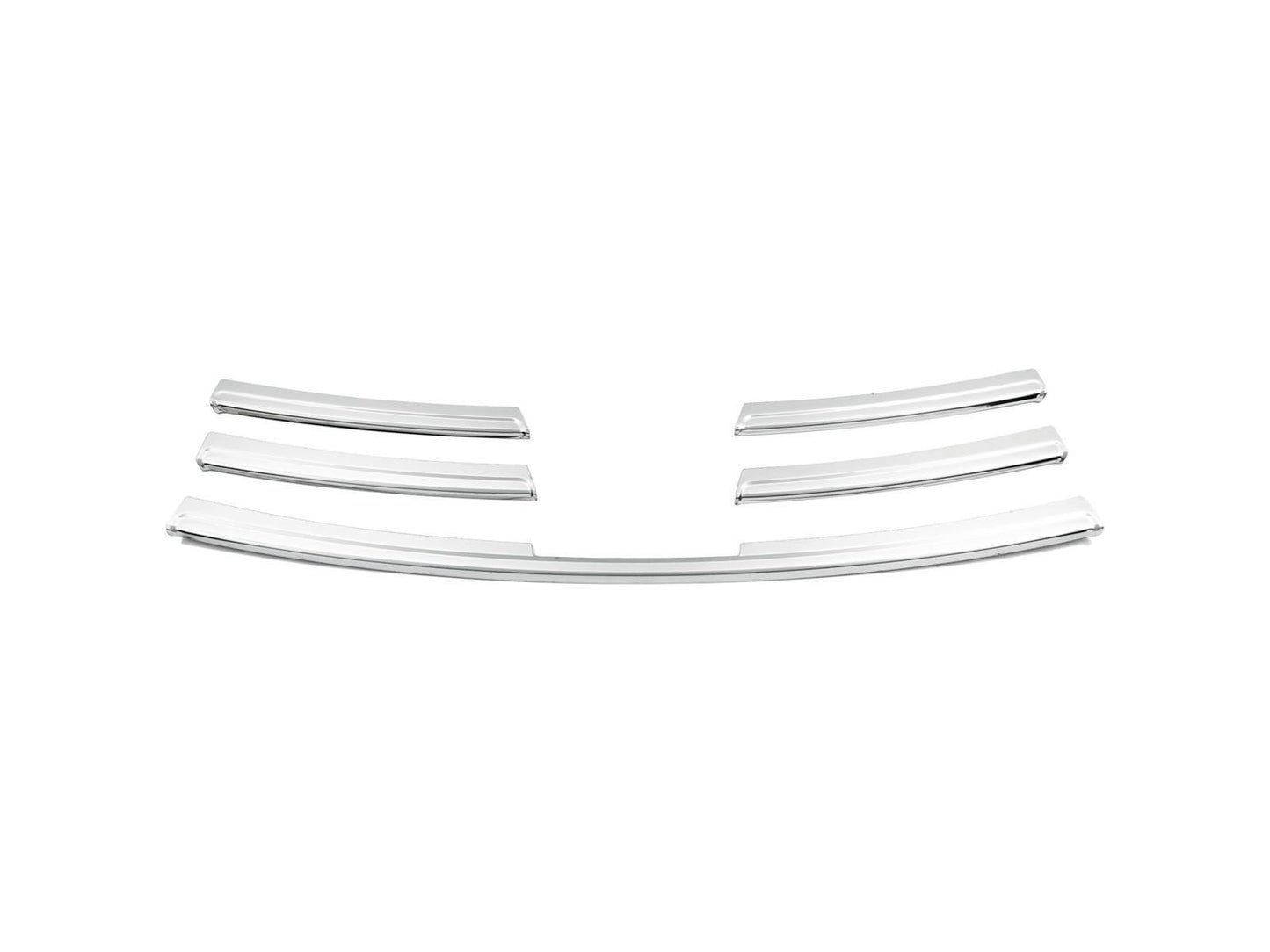 Kühlergrill Leisten Edelstahl Chrom für Renault Trafic 3 III 2015-2019 5 tlg