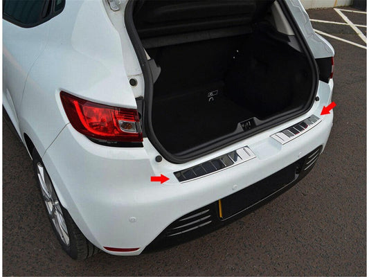 Ladekantenschutz Stoßstangenschutz für Renault Clio 4 2012-2018 Edelstahl