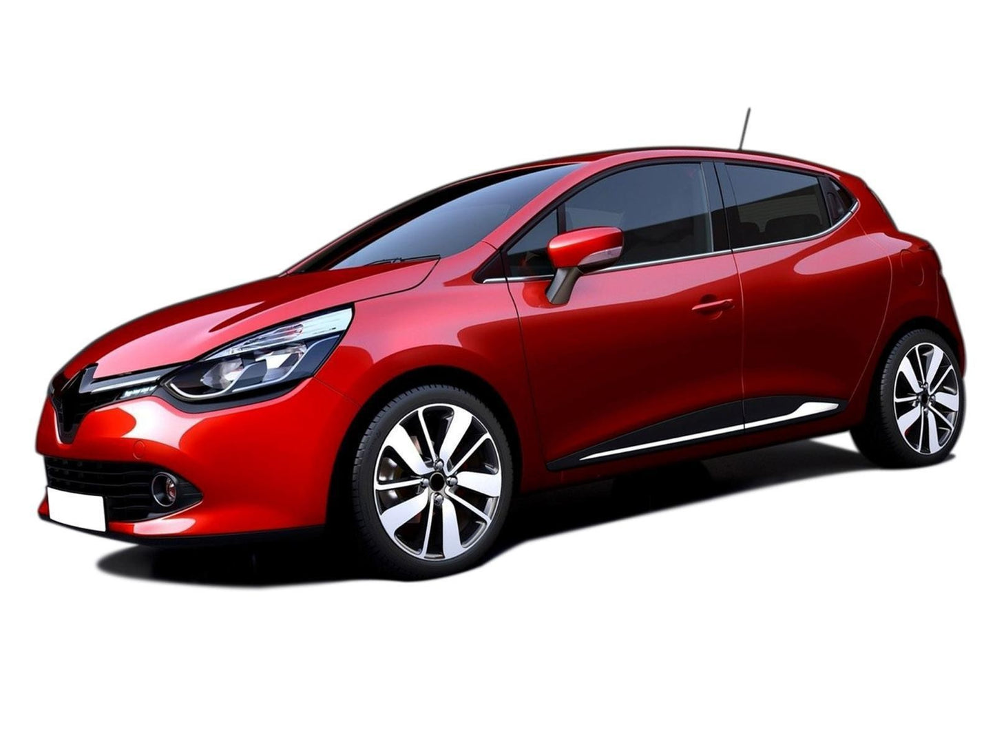 Türleisten Seitentürleisten für Renault Clio IV 4 2012-18 Edelstahl Zierleisten