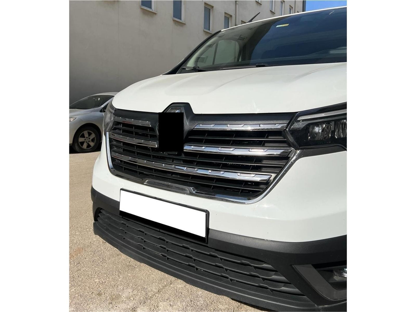 Kühlergrill Leisten Edelstahl für Renault Trafic ab 2020 3 tlg Grillleisten