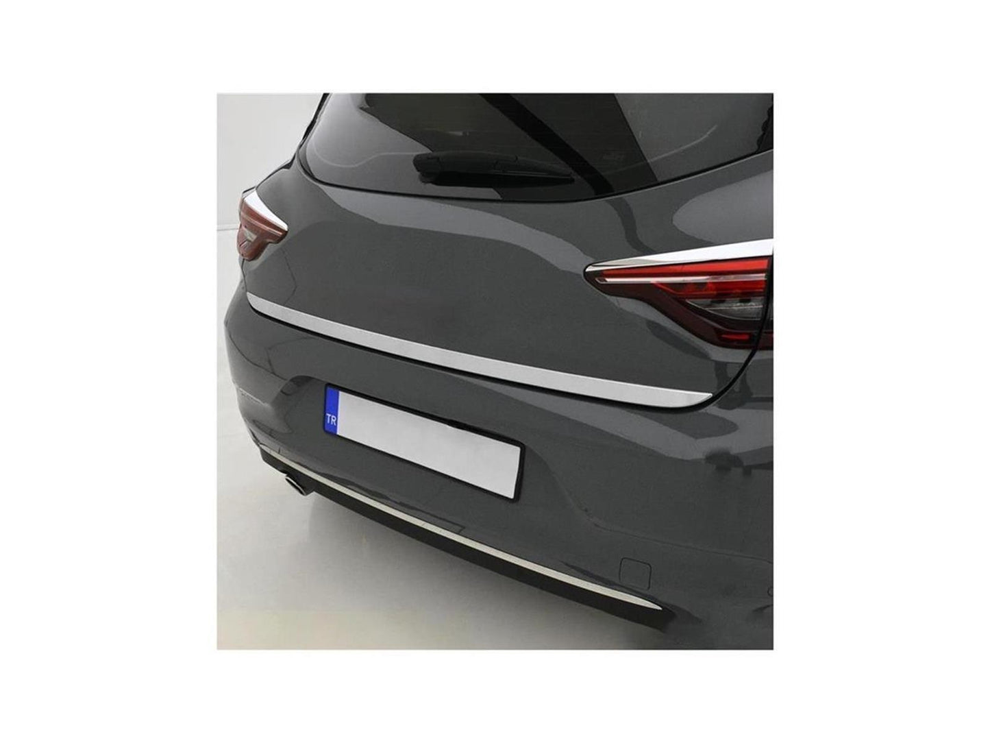 Kofferraumleiste Heckklappenleiste Unten Edelstahl für Renault Clio 5 HB ab 2019