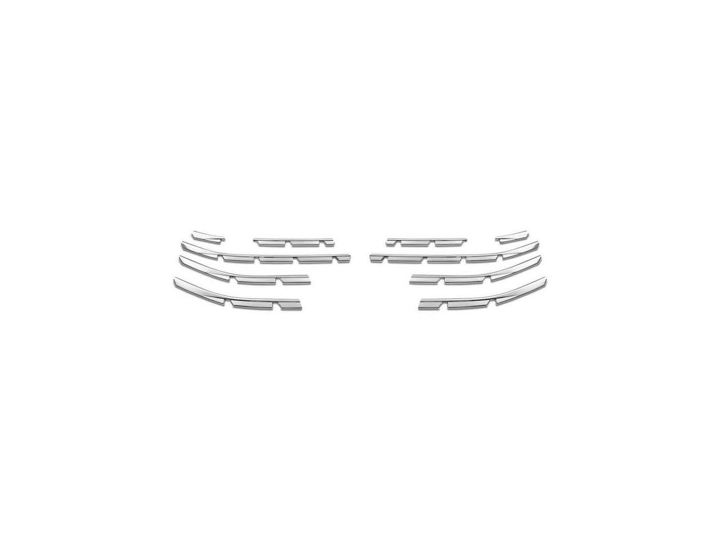 Stoßstangenleisten Vorne Abdeckung Edelstahl für Renault Clio 5 HB ab 2019 10tlg