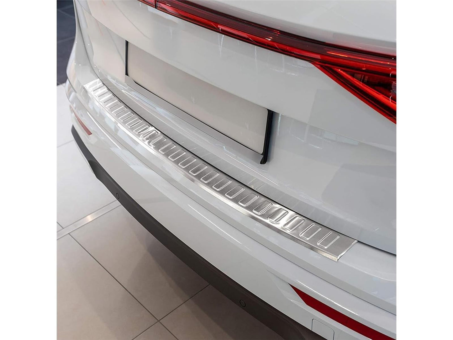 Ladekantenschutz für Seat Tarraco ab 2018 Stoßstangenschutz Edelstahl Chrom