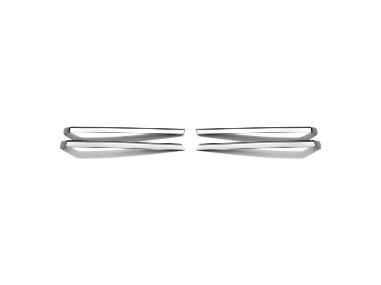 Kühlergrill Leisten für VW Crafter ab 2017 4 tlg Edelstahl Chrom Grillleisten
