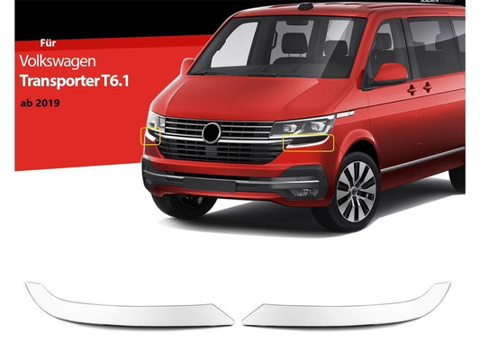 Nebelscheinwerferrahmen Nebelscheinwerfer für VW T6.1 Transporter ab 2019 2 tlg