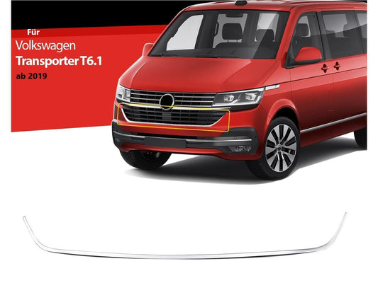 Kühlergrill Leisten Edelstahl für VW Transporter T6.1 ab 2019 U Form