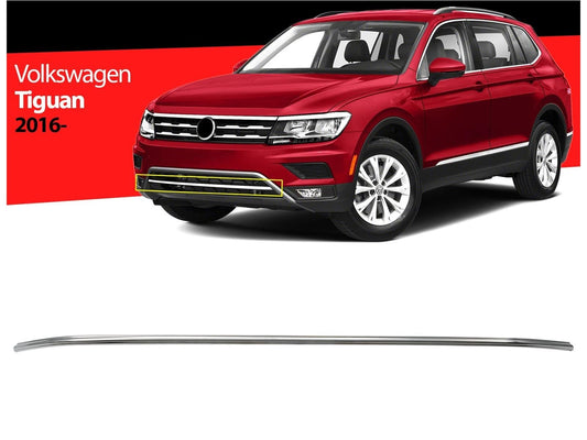 Stoßstangenleiste Kühlergrill Leiste für VW Tiguan 2 2016-2019 Edelstahl