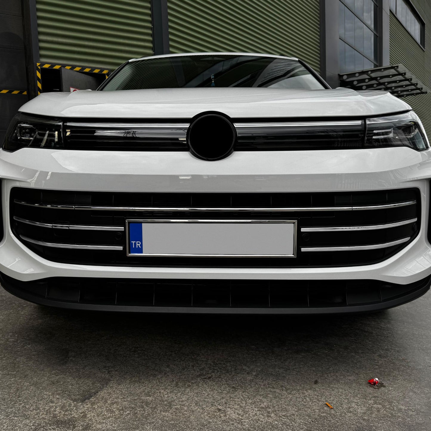 Kühlergrill Leisten für VW Tiguan 3 ab 2024 Edelstahl Grillleisten 6 tlg