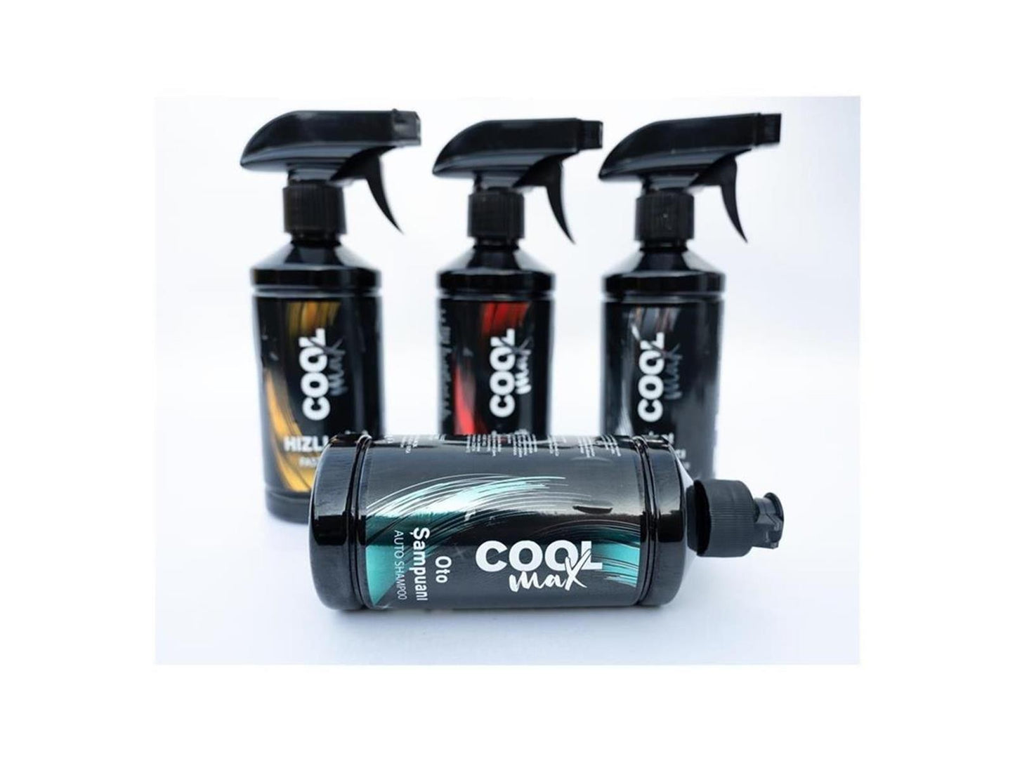 Auto 4 er SET  Reifenreiniger Felgenreiniger Autopolitur  Autoshampoo Außen