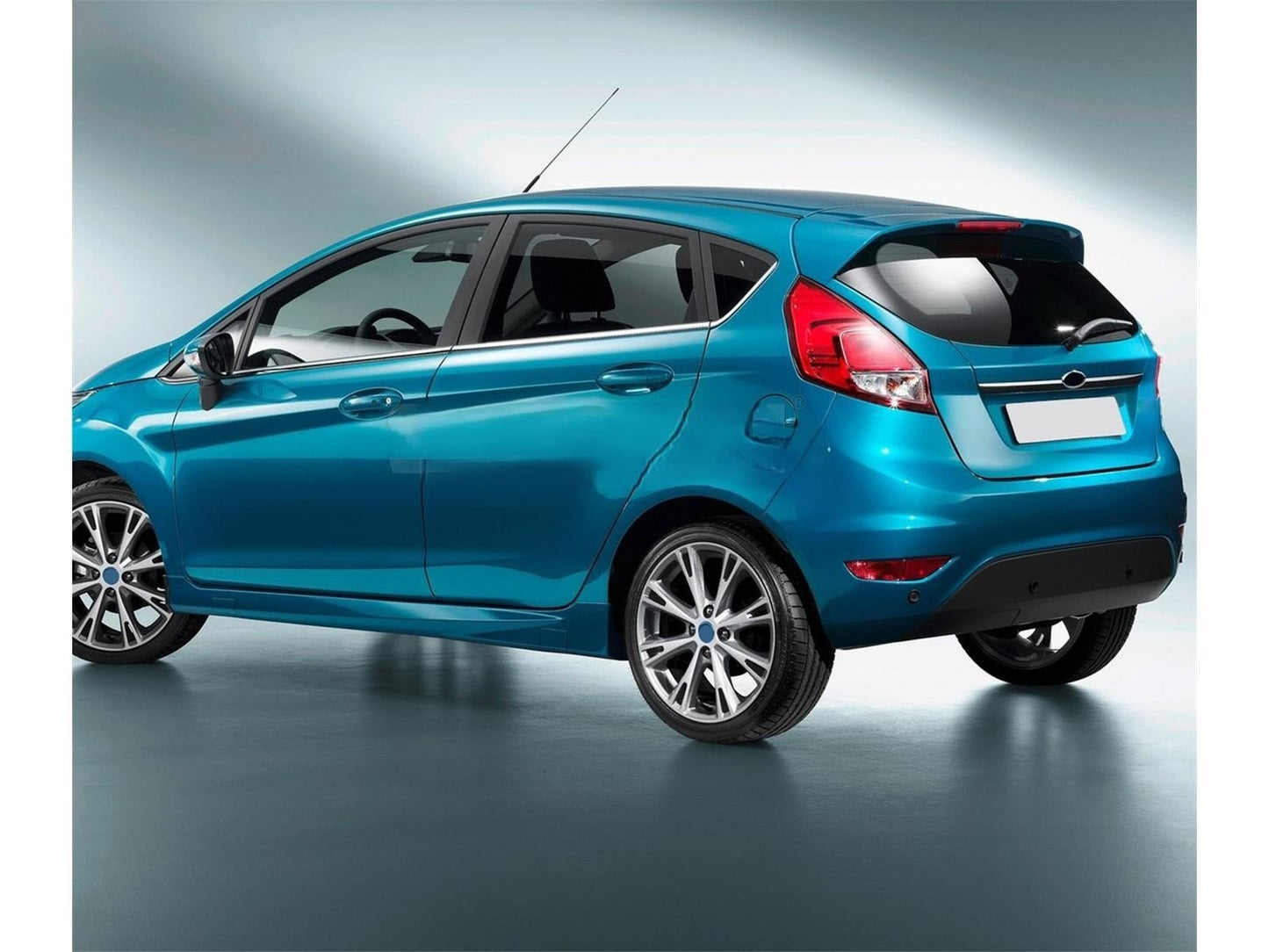 Fensterleisten für Ford Fiesta 2009-2017 8 tlg Edelstahl Zierleisten