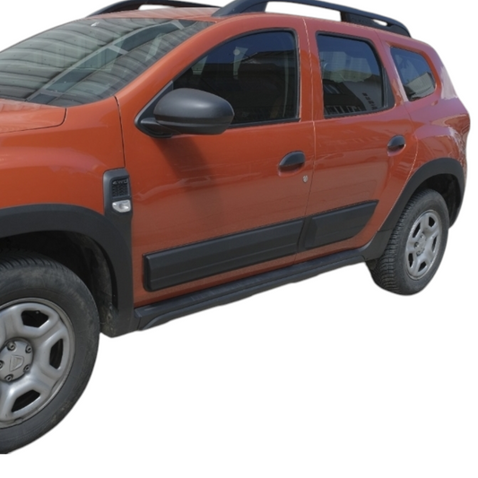 Türschutzleisten Seitenschutz für Dacia Duster 2 Seitenkappen 2018-24 ABS 4 tlg