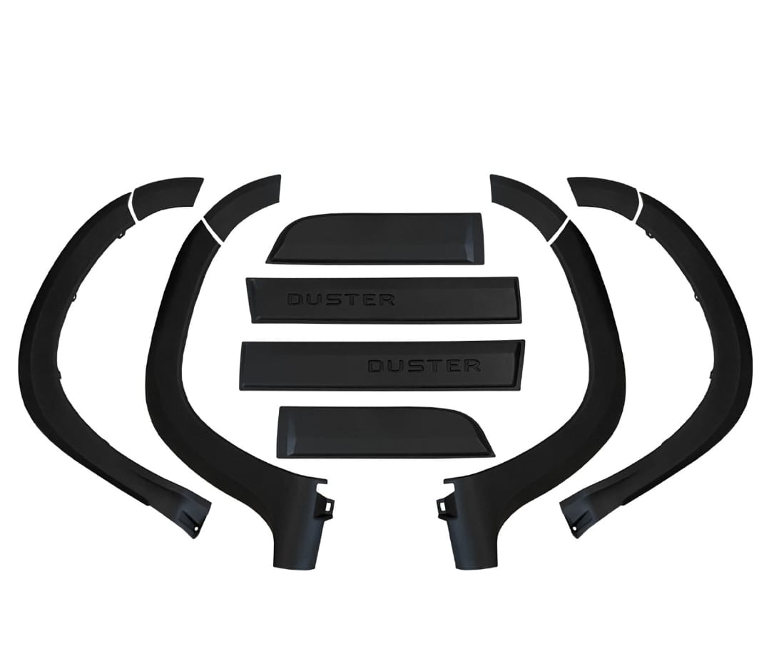 Kotflügelverbreiterung Türschutz für Dacia Duster 2010-2017 Radlaufschutz 12 tlg