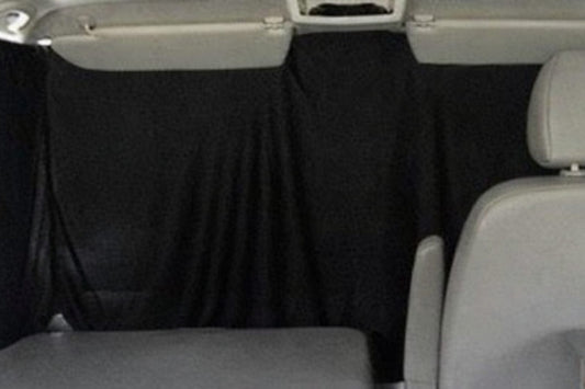 Gensu Trade GmbH gri renkli VW T5 T6 Transporter ve Vito için güneş korumalı ve gizlilik sağlayan ön cam perdesi
