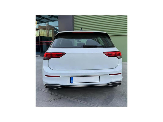 Auspuffblenden Diffusor Leiste für VW Golf 8 Zierleisten Edelstahl ab 2020