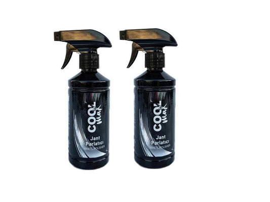 2 x Car Rim Polish Rim Cleaner Rim Care Spray Rims 2 x 400 ml each