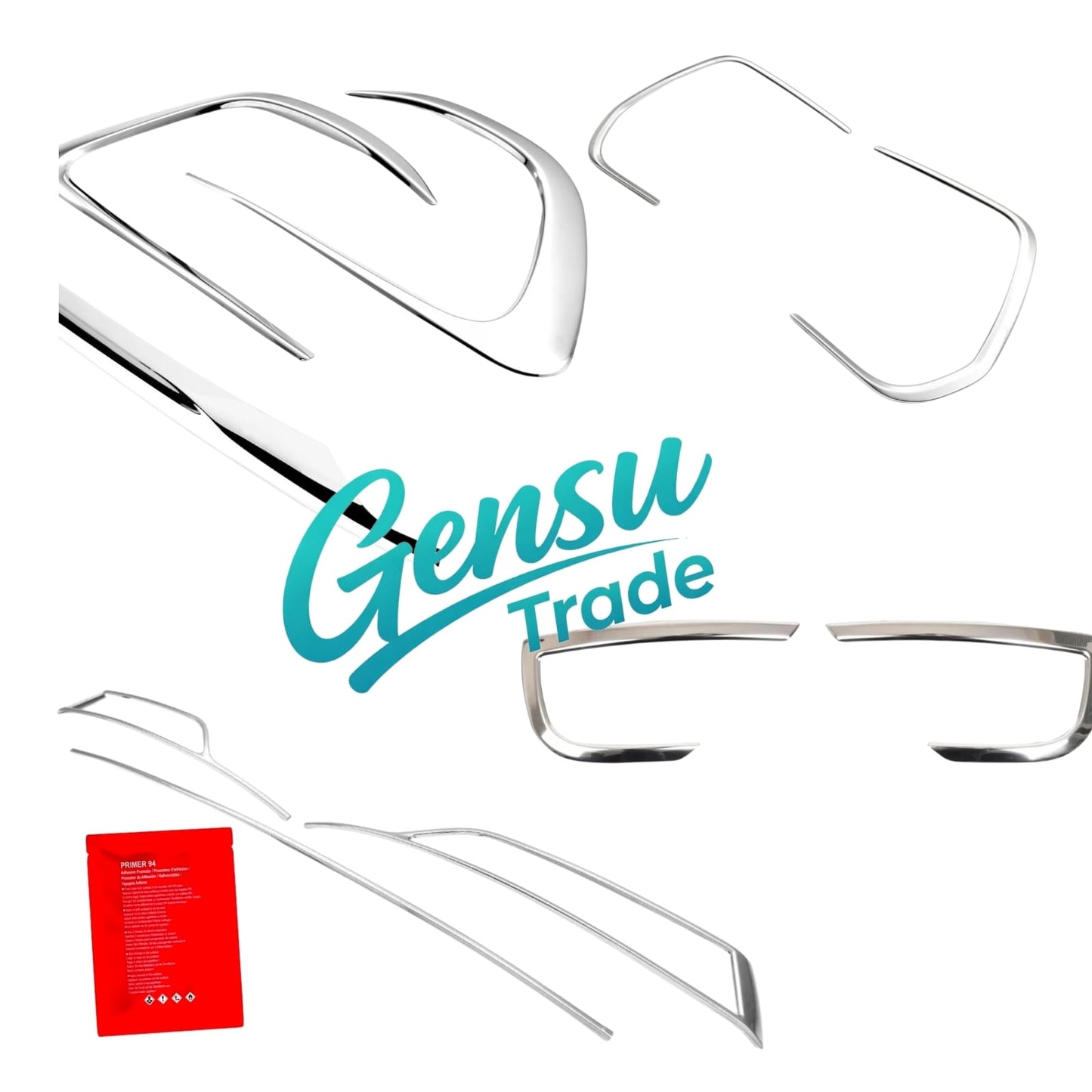 Stoßstangenleiste für VW Tiguan 3 ab 2024 Edelstahl Kühlergrill Leiste