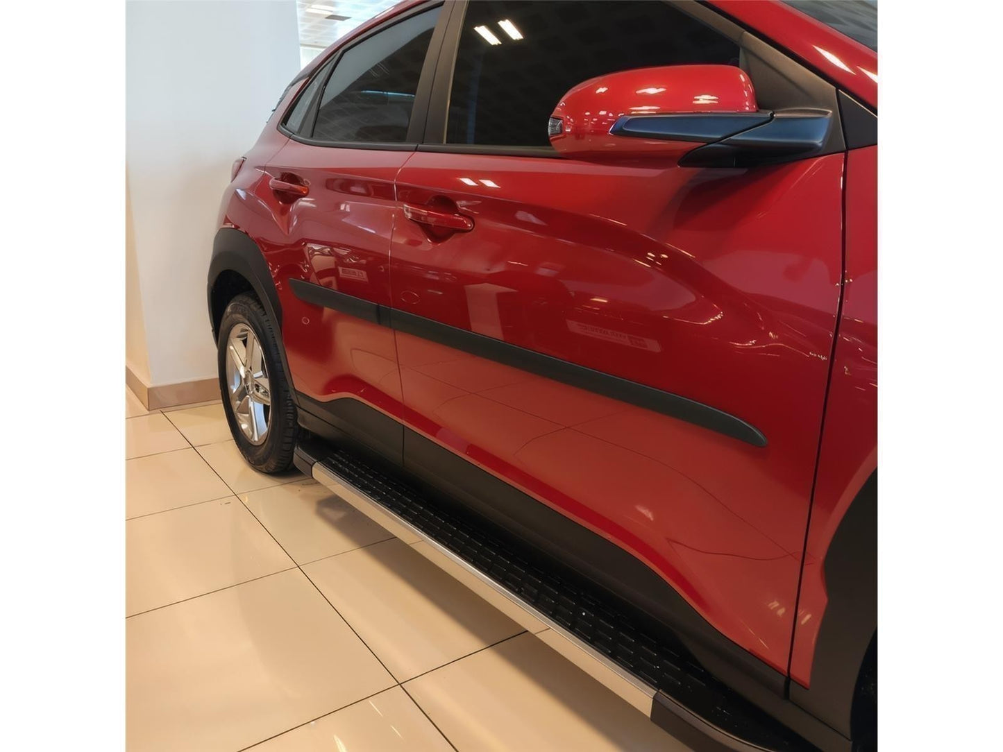 Türleisten Zierleisten Türschutz Autoschutz ABS für Hyundai i20 ab 2021