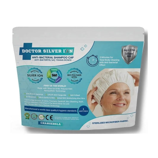 Shampoo Cap Haarwaschkappe Haarwaschmütze Wasserlos 3 Stk